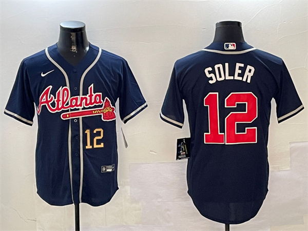 Atlanta Braves Majestic Jerseys-0329