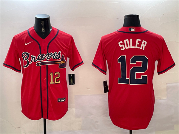 Atlanta Braves Majestic Jerseys-0332