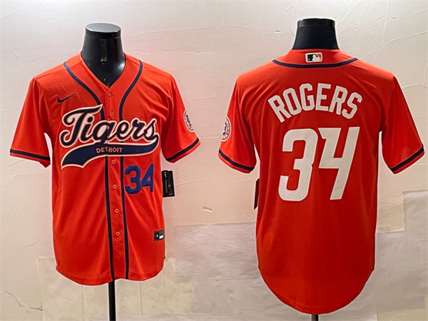 Detroit Tigers Majestic Jerseys-0454