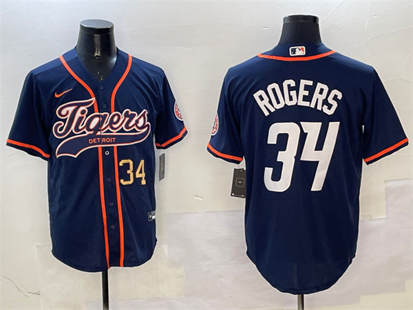 Detroit Tigers Majestic Jerseys-0494