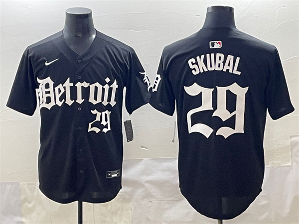 Detroit Tigers Majestic Jerseys-0819