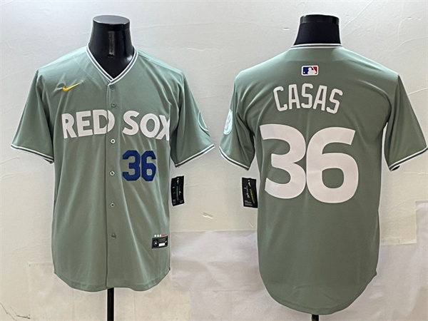 Boston Red Sox Majestic Jerseys-0196