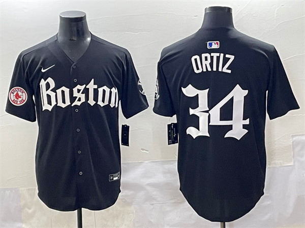 Boston Red Sox Majestic Jerseys-0643