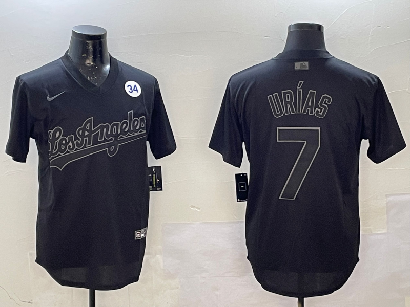 Los Angeles Dodgers Majestic Jerseys-3036