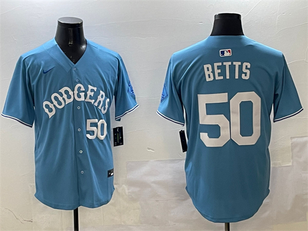 Los Angeles Dodgers Majestic Jerseys(2)-0032