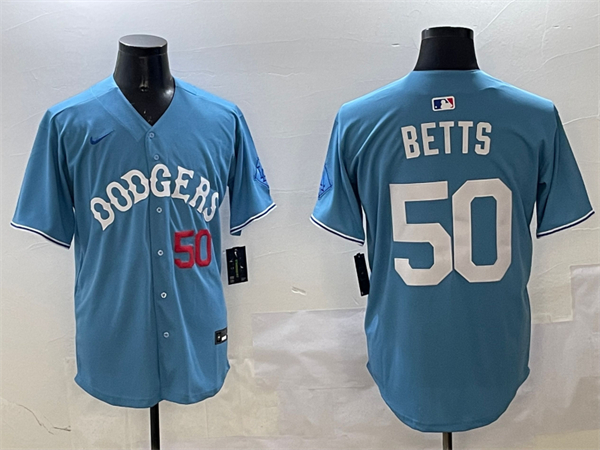 Los Angeles Dodgers Majestic Jerseys(2)-0035