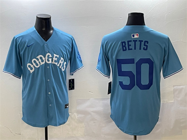 Los Angeles Dodgers Majestic Jerseys(2)-0037