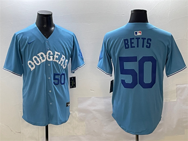 Los Angeles Dodgers Majestic Jerseys(2)-0045