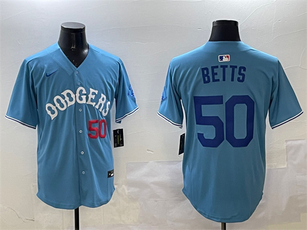 Los Angeles Dodgers Majestic Jerseys(2)-0047