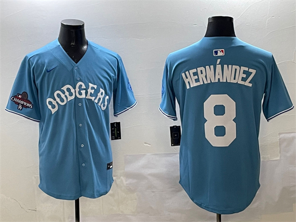 Los Angeles Dodgers Majestic Jerseys(2)-0074