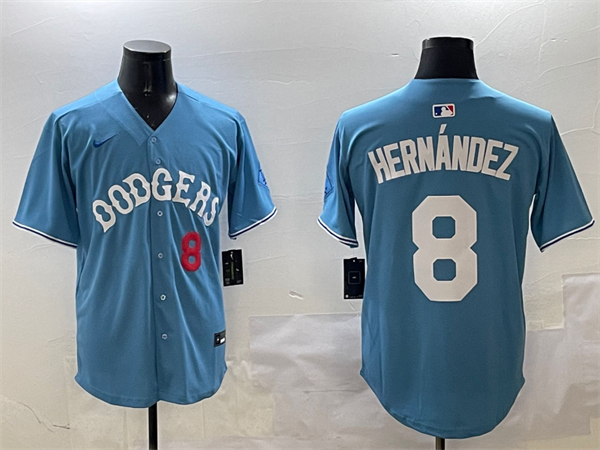 Los Angeles Dodgers Majestic Jerseys(2)-0081