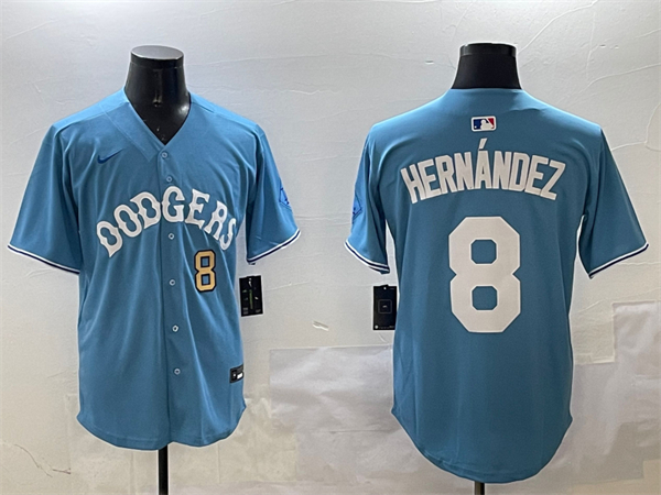 Los Angeles Dodgers Majestic Jerseys(2)-0083