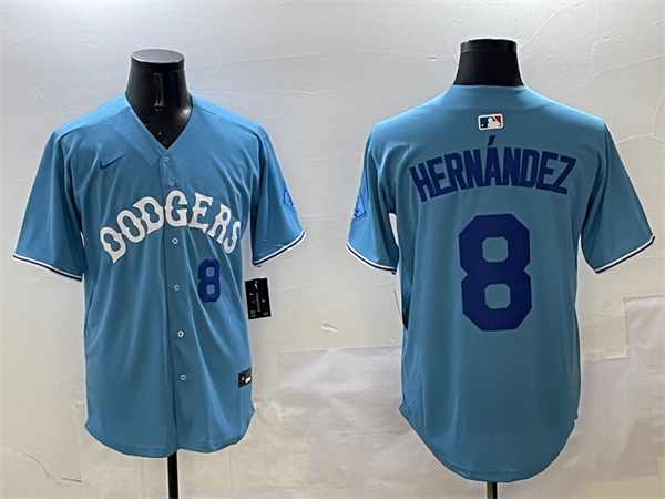 Los Angeles Dodgers Majestic Jerseys(2)-0094