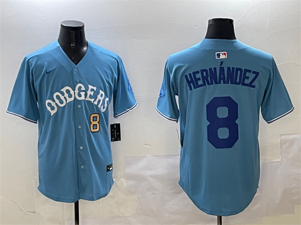 Los Angeles Dodgers Majestic Jerseys(2)-0095
