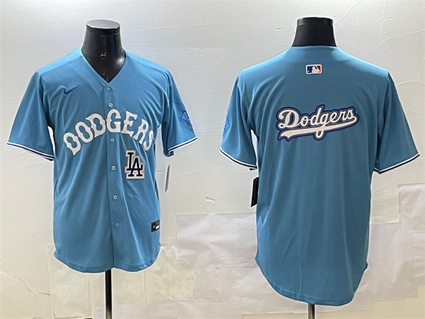 Los Angeles Dodgers Majestic Jerseys(2)-0137