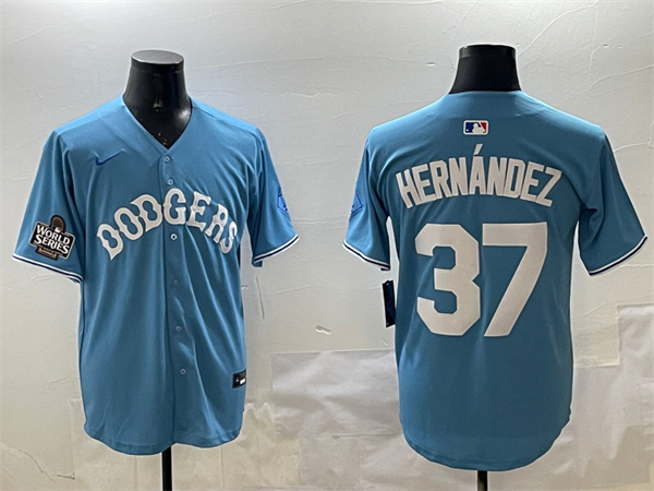 Los Angeles Dodgers Majestic Jerseys(2)-0151