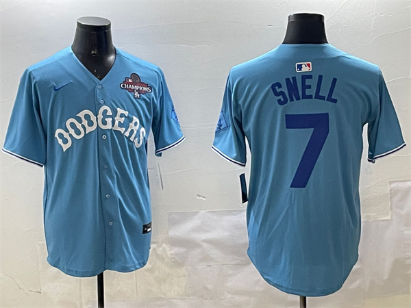 Los Angeles Dodgers Majestic Jerseys(2)-0178