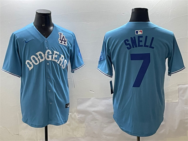 Los Angeles Dodgers Majestic Jerseys(2)-0179