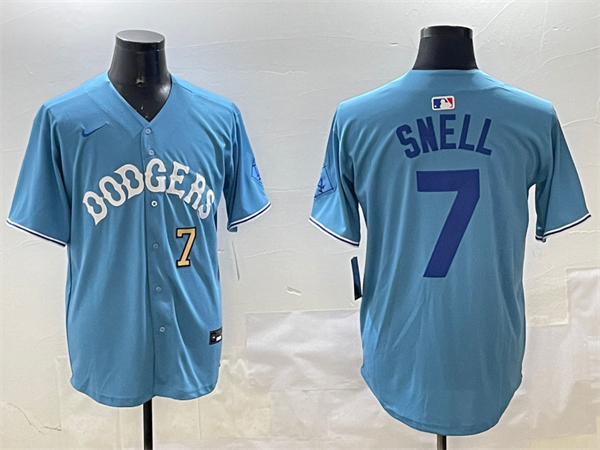 Los Angeles Dodgers Majestic Jerseys(2)-0182