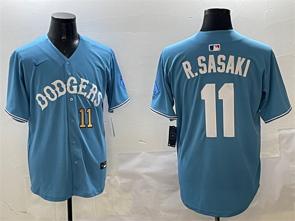 Los Angeles Dodgers Majestic Jerseys(2)-0195