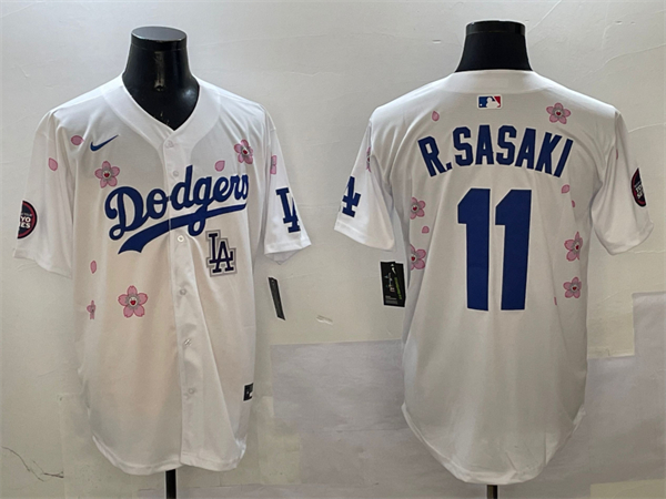 Los Angeles Dodgers Majestic Jerseys(2)-0345