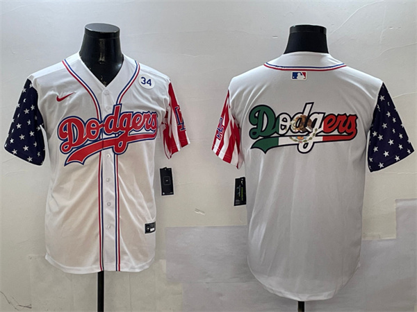 Los Angeles Dodgers Majestic Jerseys(2)-1295