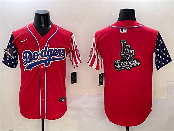 Los Angeles Dodgers Majestic Jerseys(2)-1449