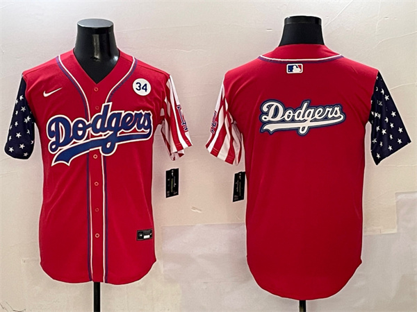 Los Angeles Dodgers Majestic Jerseys(2)-1453