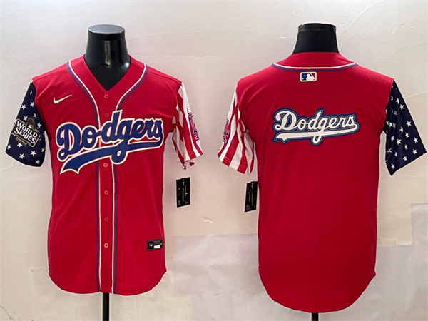 Los Angeles Dodgers Majestic Jerseys(2)-1456
