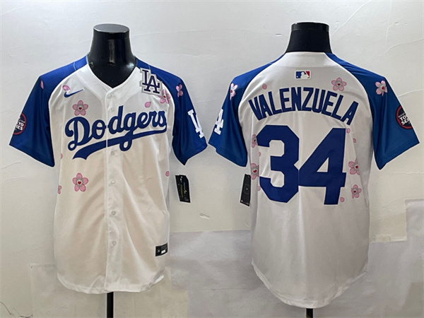 Los Angeles Dodgers Majestic Jerseys(2)-1982