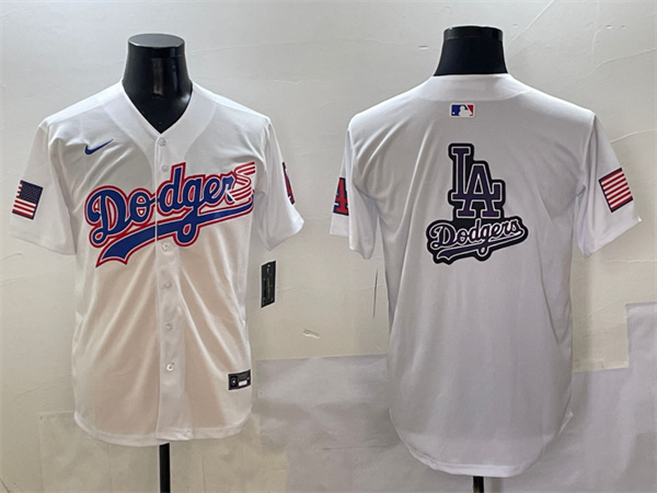 Los Angeles Dodgers Majestic Jerseys(3)-0079