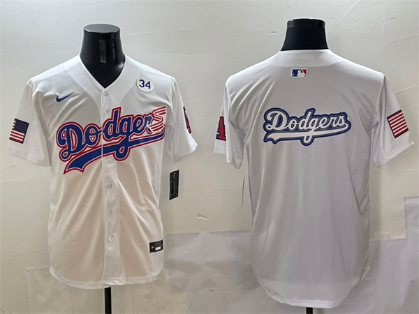 Los Angeles Dodgers Majestic Jerseys(3)-0082