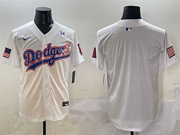 Los Angeles Dodgers Majestic Jerseys(3)-0094