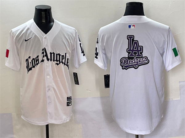 Los Angeles Dodgers Majestic Jerseys(3)-0457