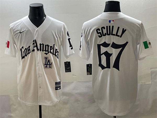Los Angeles Dodgers Majestic Jerseys(3)-1377