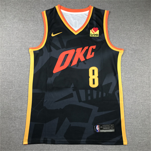 Oklahoma City Thunder Game Jerseys-0059