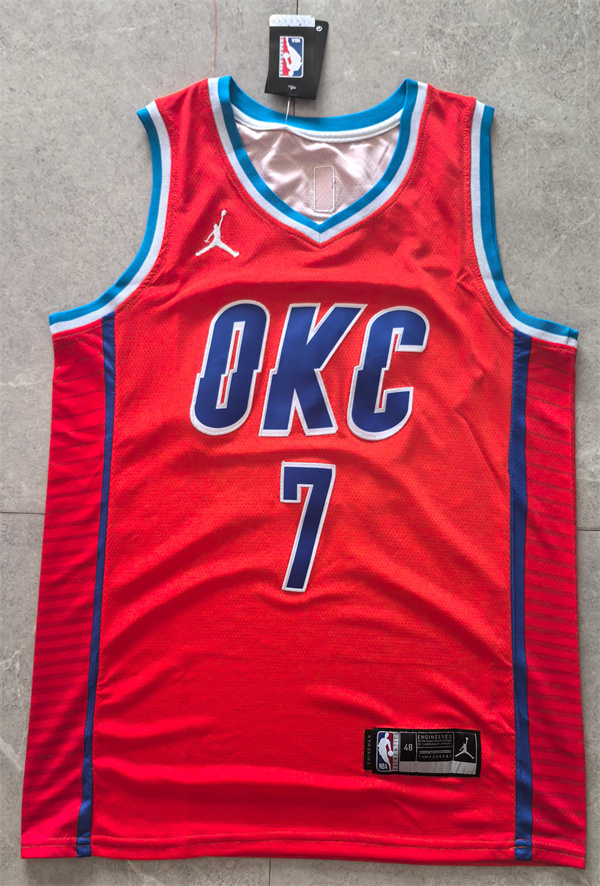 Oklahoma City Thunder Game Jerseys-0064