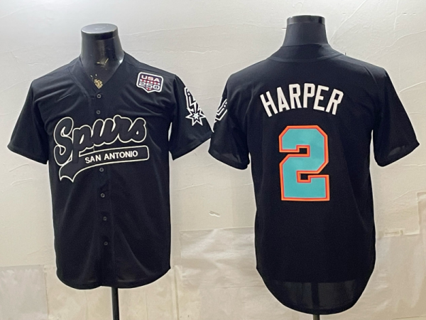San Antonio Spurs Game Jerseys-0297
