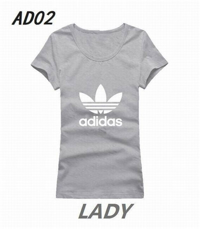 Adidas Round neck T-shirt-W-018