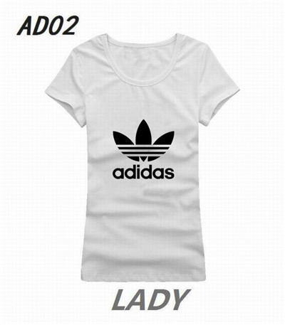 Adidas Round neck T-shirt-W-023