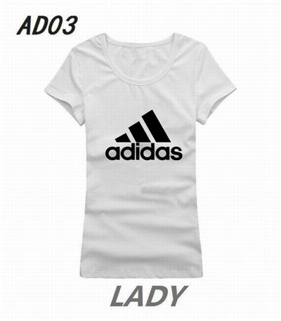 Adidas Round neck T-shirt-W-037