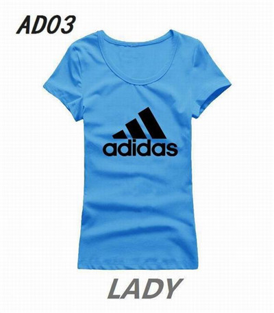 Adidas Round neck T-shirt-W-038