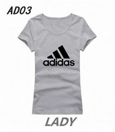 Adidas Round neck T-shirt-W-039