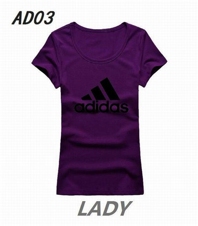 Adidas Round neck T-shirt-W-042