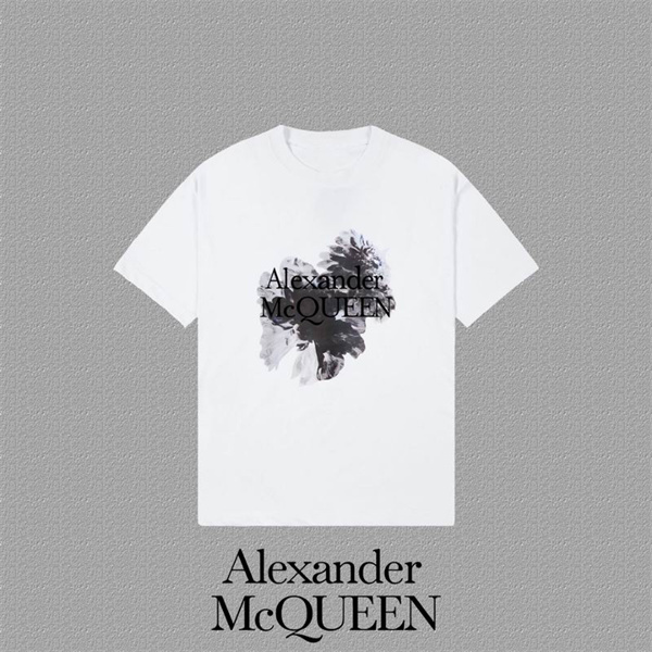 Alexander Mcqueen Round neck T-shirt-M-0010