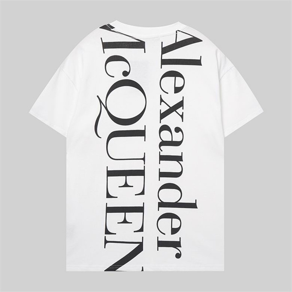 Alexander Mcqueen Round neck T-shirt-M-0040