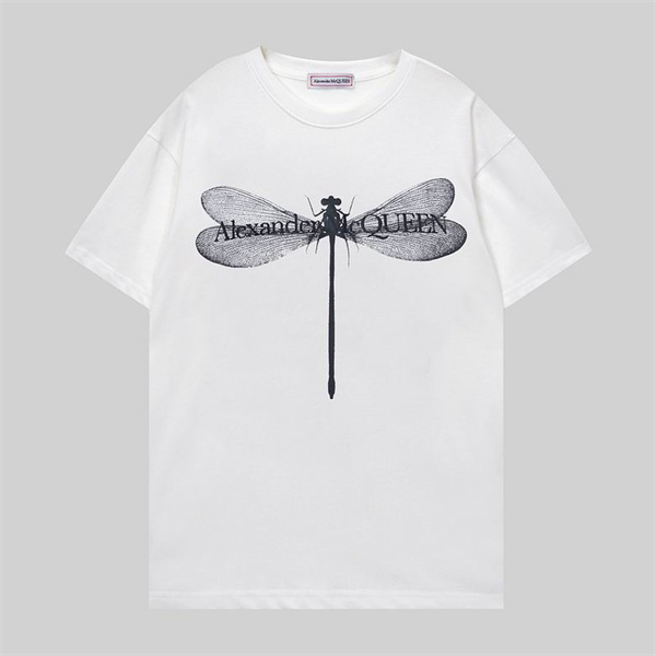 Alexander Mcqueen Round neck T-shirt-M-0043