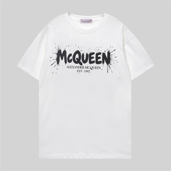 Alexander Mcqueen Round neck T-shirt-M-0017