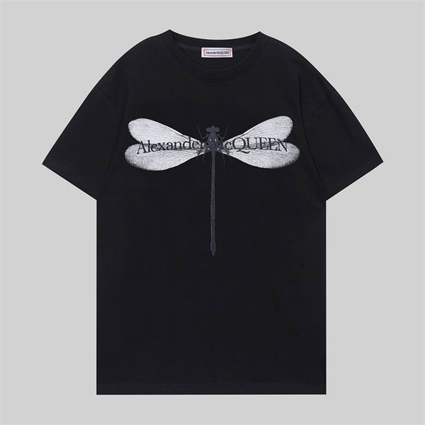 Alexander Mcqueen Round neck T-shirt-M-0044