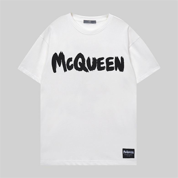 Alexander Mcqueen Round neck T-shirt-M-0049